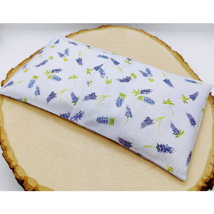 Wellness & Oils - Wholesale Spa/Therapy Pillow - Lavender Eye Pillow with Washable Cover-Blue Lavender Field2