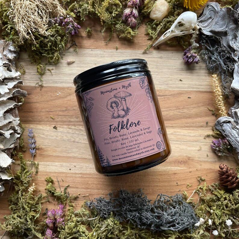 Moonstone and Myth – Engroshandel Glaslys – Folklore duftlys med 100 % sojavoks3