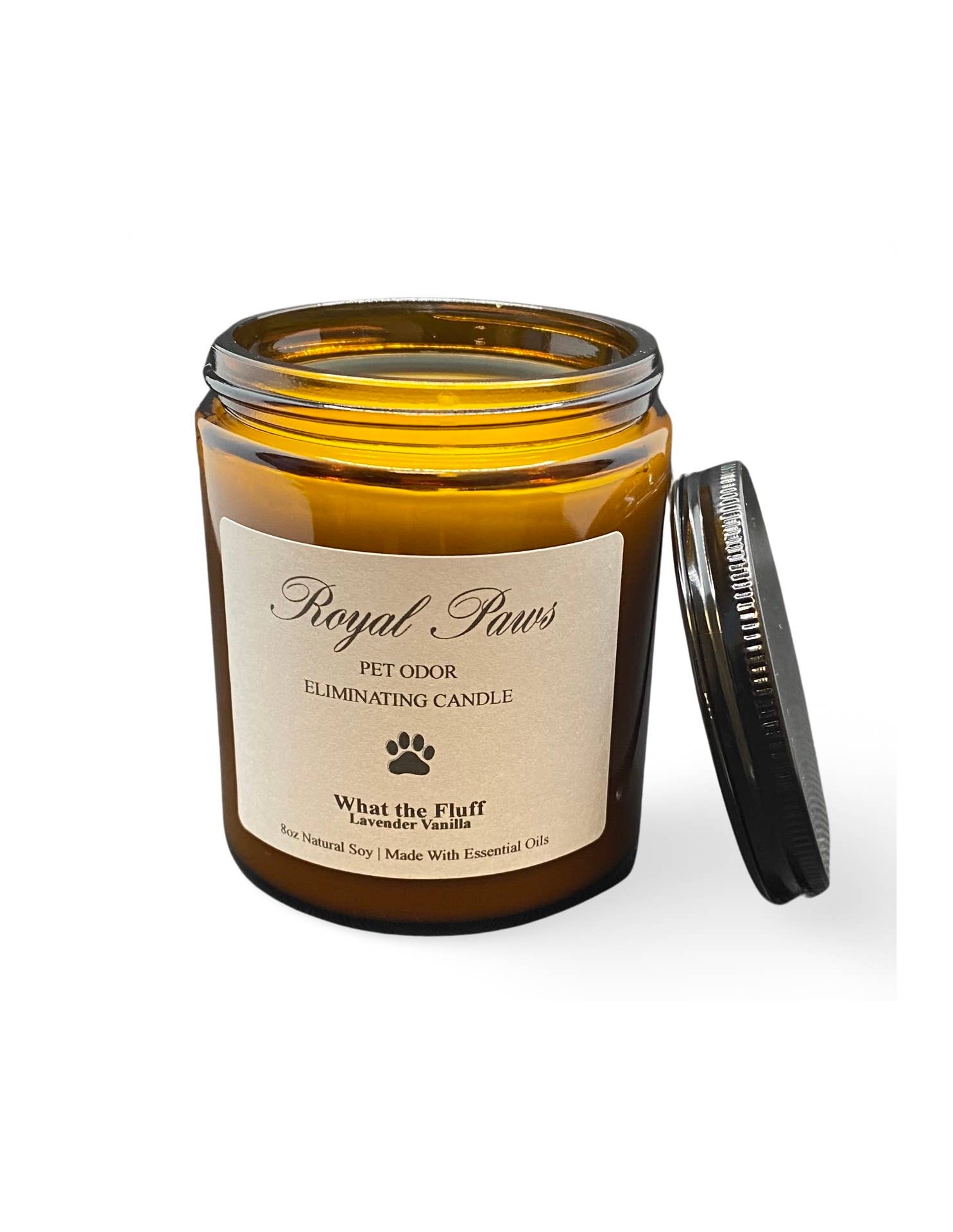 Royal Paws Club - Wholesale Jar/Filled Candle - Scented Pet Odor Eliminating Candle7