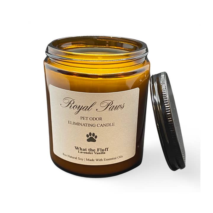 Royal Paws Club - Wholesale Jar/Filled Candle - Scented Pet Odor Eliminating Candle7
