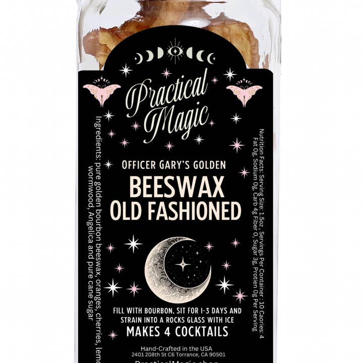 Practical Magic Apothecary & Craft Cocktails - Vente Mélange/sirop pour cocktails - Kit d'infusion de cocktail artisanal à l'ancienne à la cire d'abeille0