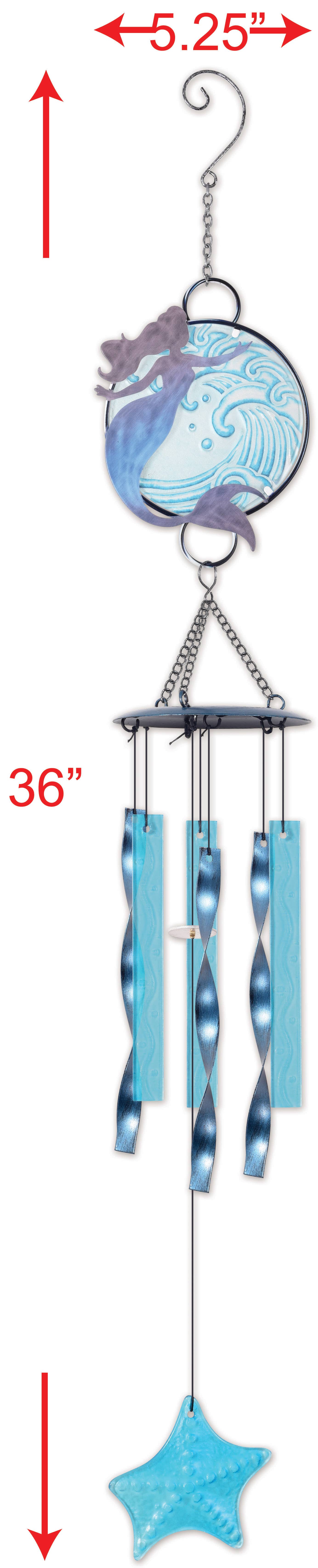 Sunset Vista Designs - Wholesale Wind Chime - Coastal Mermaid Wind Chimes1