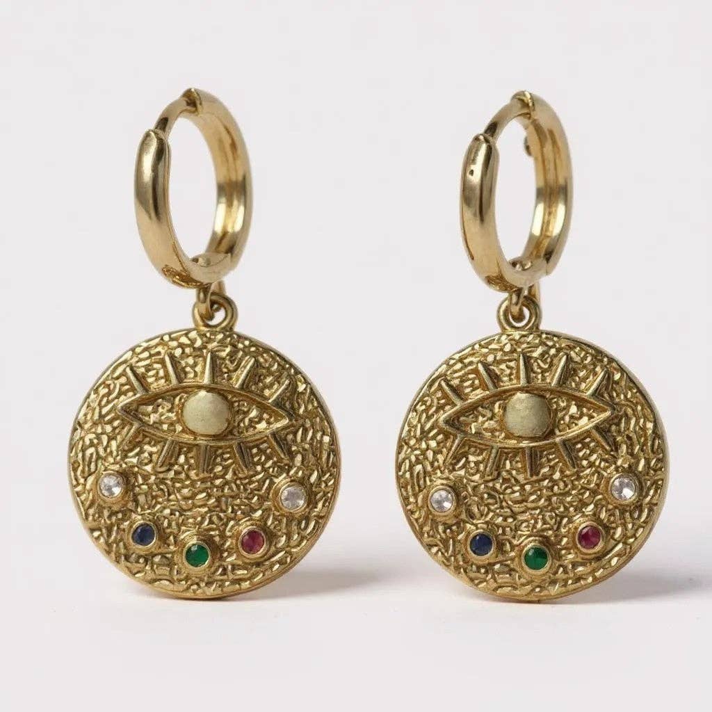 Milan - Wholesale Hoop Earrings - Aegean Aura Earring1