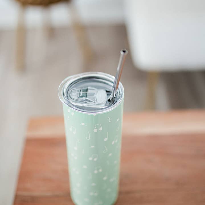 Musically Minted - Wholesale Insulated Mug/Tumbler - Music Note Skinny Tumbler8