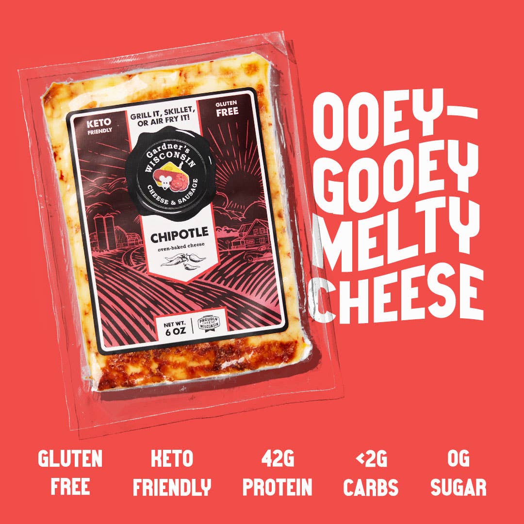 Gardner's Wisconsin Cheese and Sausage - Wholesale Cheese - Chipotle Oven-Baked Cheese2