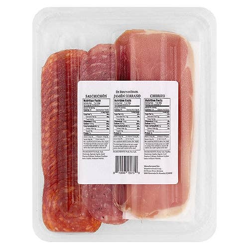 Di Bruno Bros. - Wholesale Salami - Salchichon, Jamon, and Chorizo Tray1