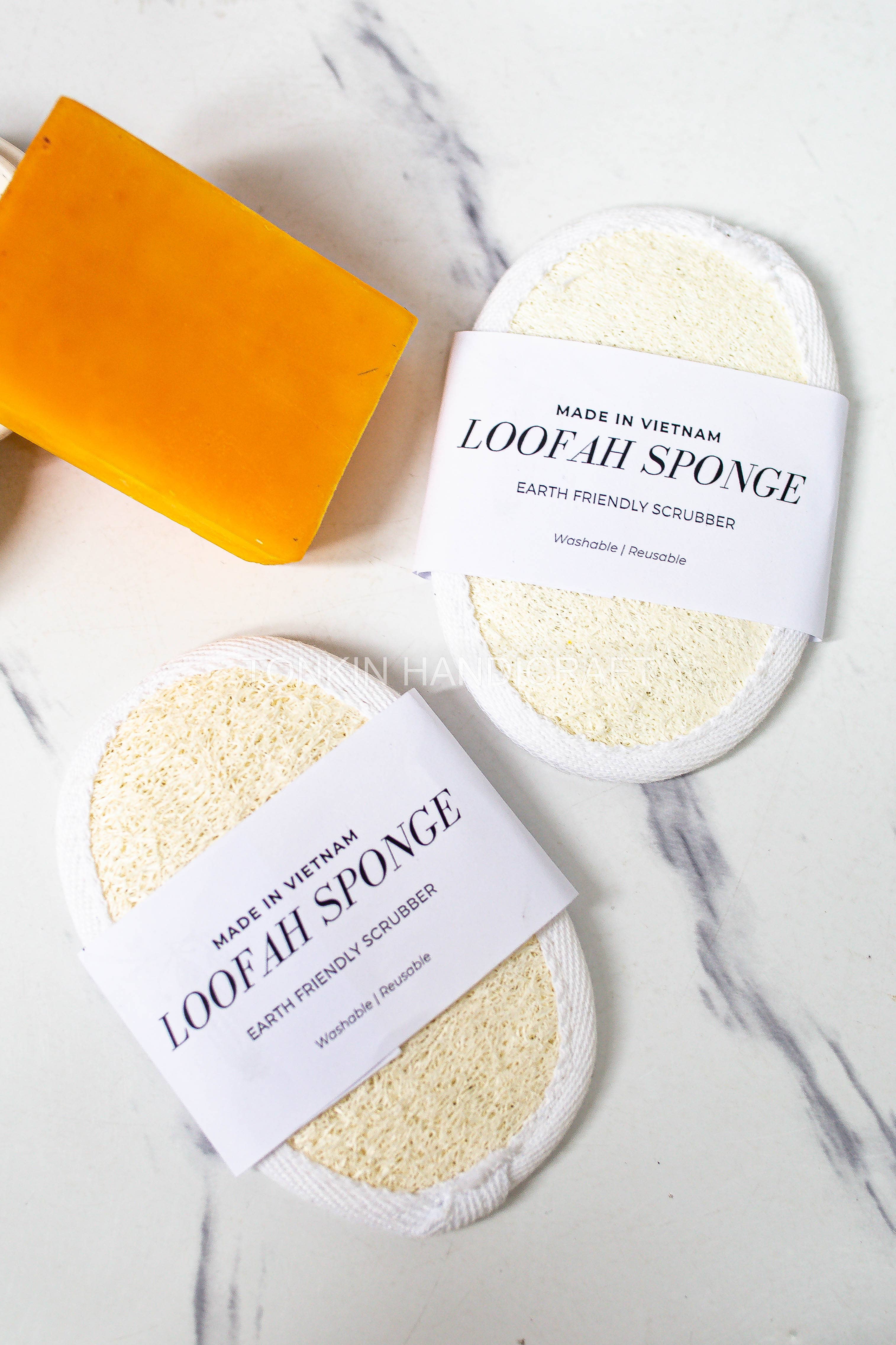 Tonkin Handicraft - Wholesale Loofah - Organic Loofah Exfoliating Pads13