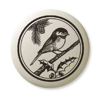 Chickadee Porcelain Pendant Gift Box for wholesale by Touchstone Pottery