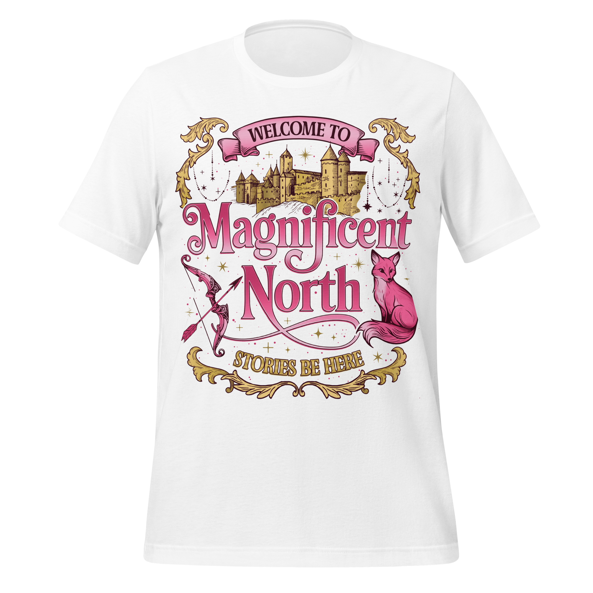 MagicMerchEmporium - Wholesale Screen Printed T-Shirt - Women's - Magnificent North Tee4