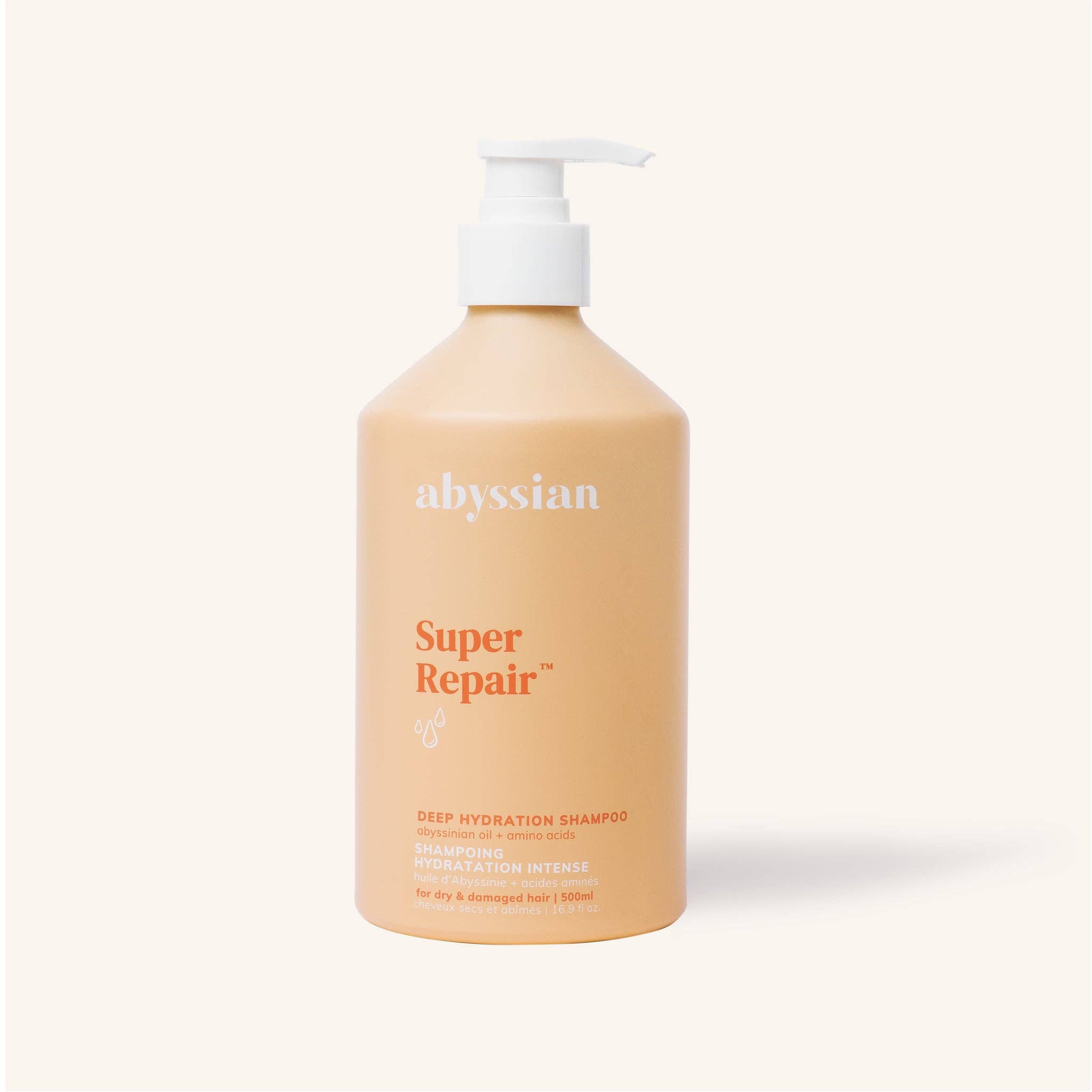 Abyssian - Vendita all'ingrosso Shampoo - Shampoo Idratazione Intensa - Per Capelli Secchi, -93% Caduta Capelli