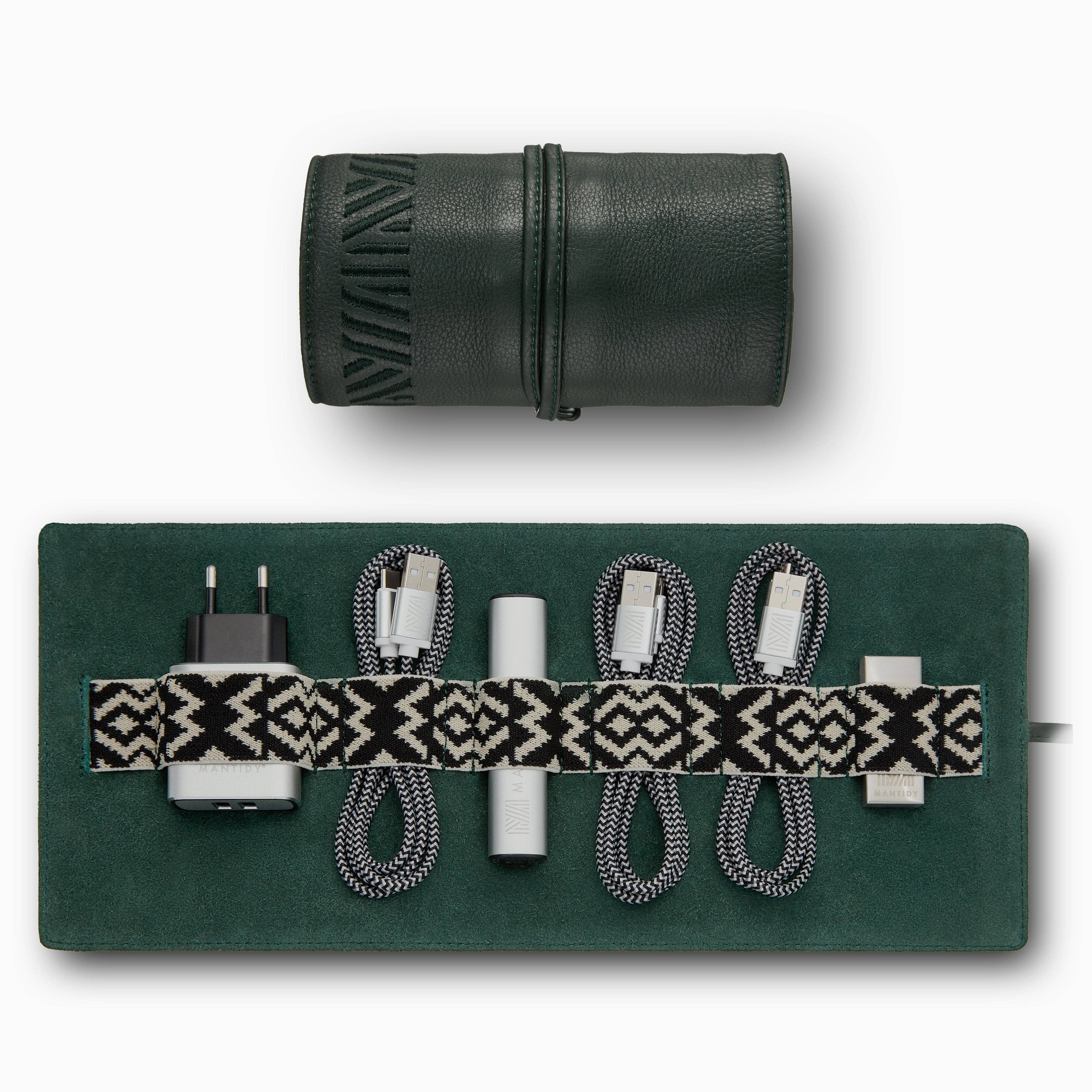 Mantidy – wholesale Travel set – Gaucho TechRoll, Racing Green0