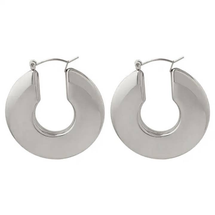 Amanda Silver Earrings for wholesale by RAD + RAE