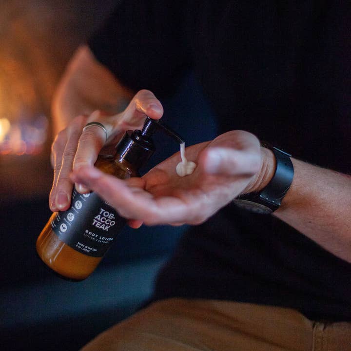 Broken Top Brands - Vente Crème/lotion pour le corps – homme - Lotion pour les mains et le corps Tabac Teck2