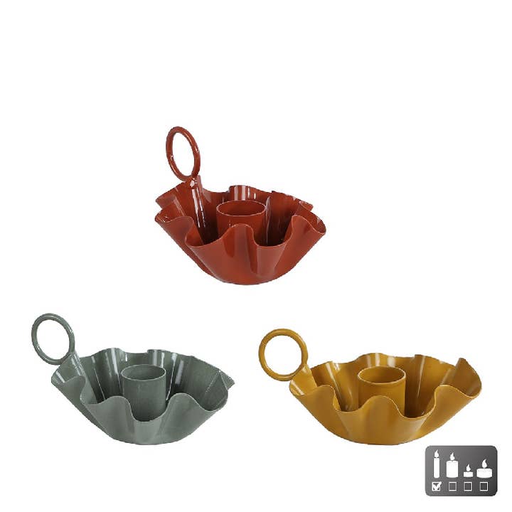 DRYdecorations - Wholesale Candle Holder - Kandelaar Naomi metaal 0