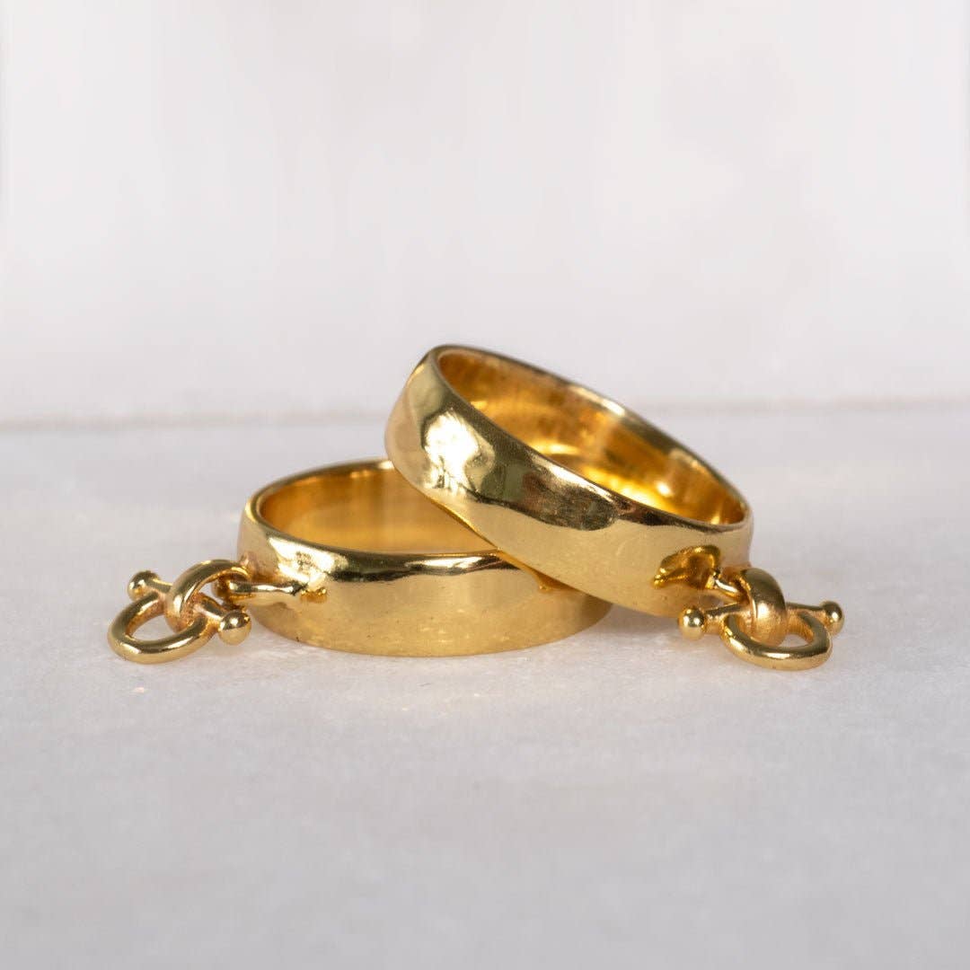 URBAN-EQUESTRIAN - Vente Anneau/bague à empiler - Bague Équestre Ariston Mors de Cheval en Or2