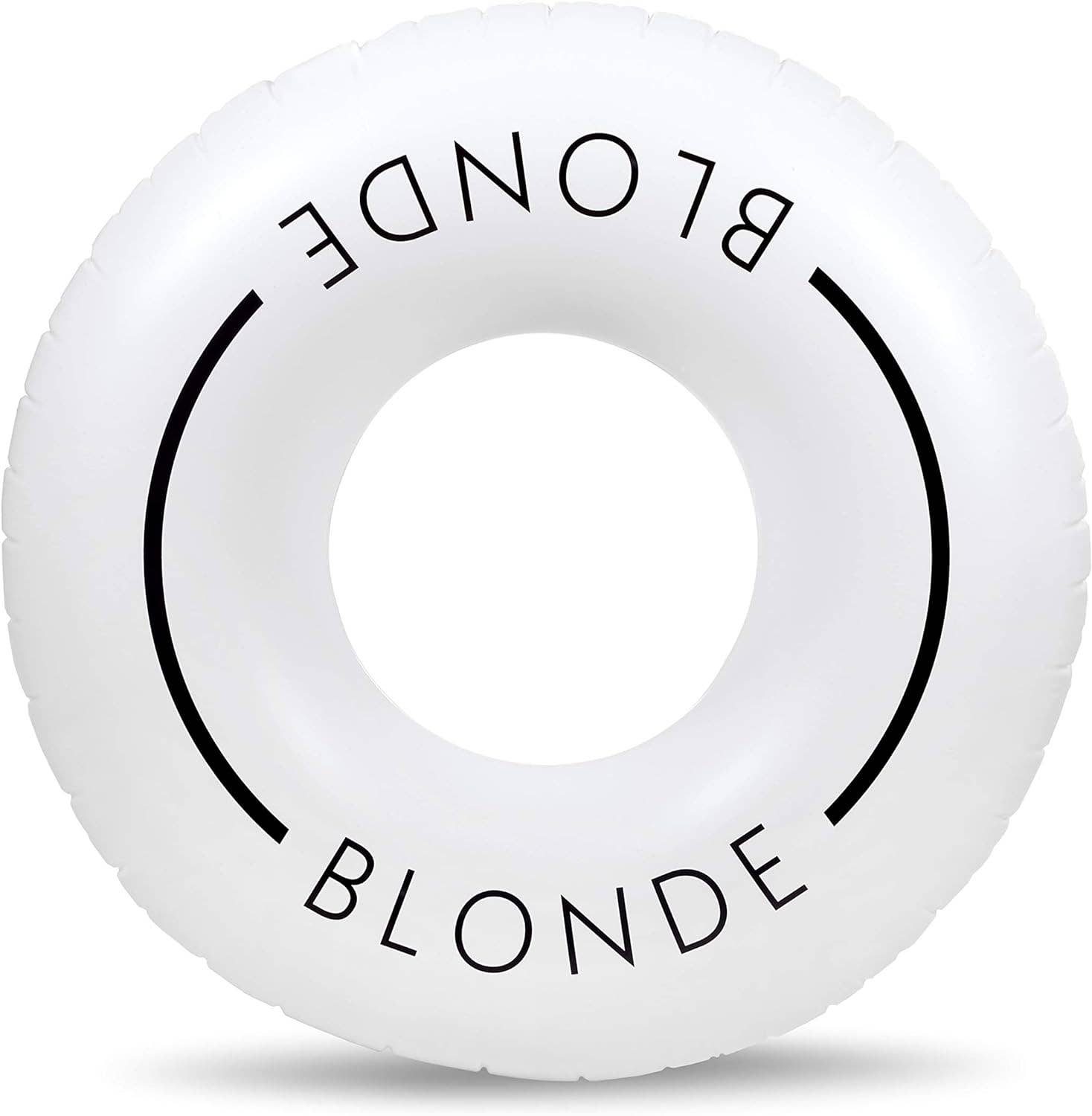 Garden Guru Lawn & Garden Tools - Wholesale Inflatables - LÔTELI Blonde Black and White Pool Float1