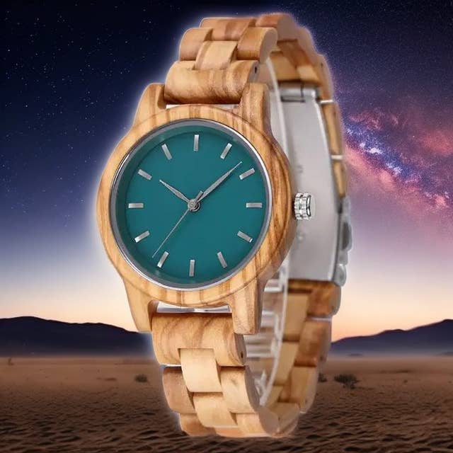 WoodWristCo - Wholesale Wrist watch – Women's - Fashion Premium Green Wooden Quartz Women's Watch12
