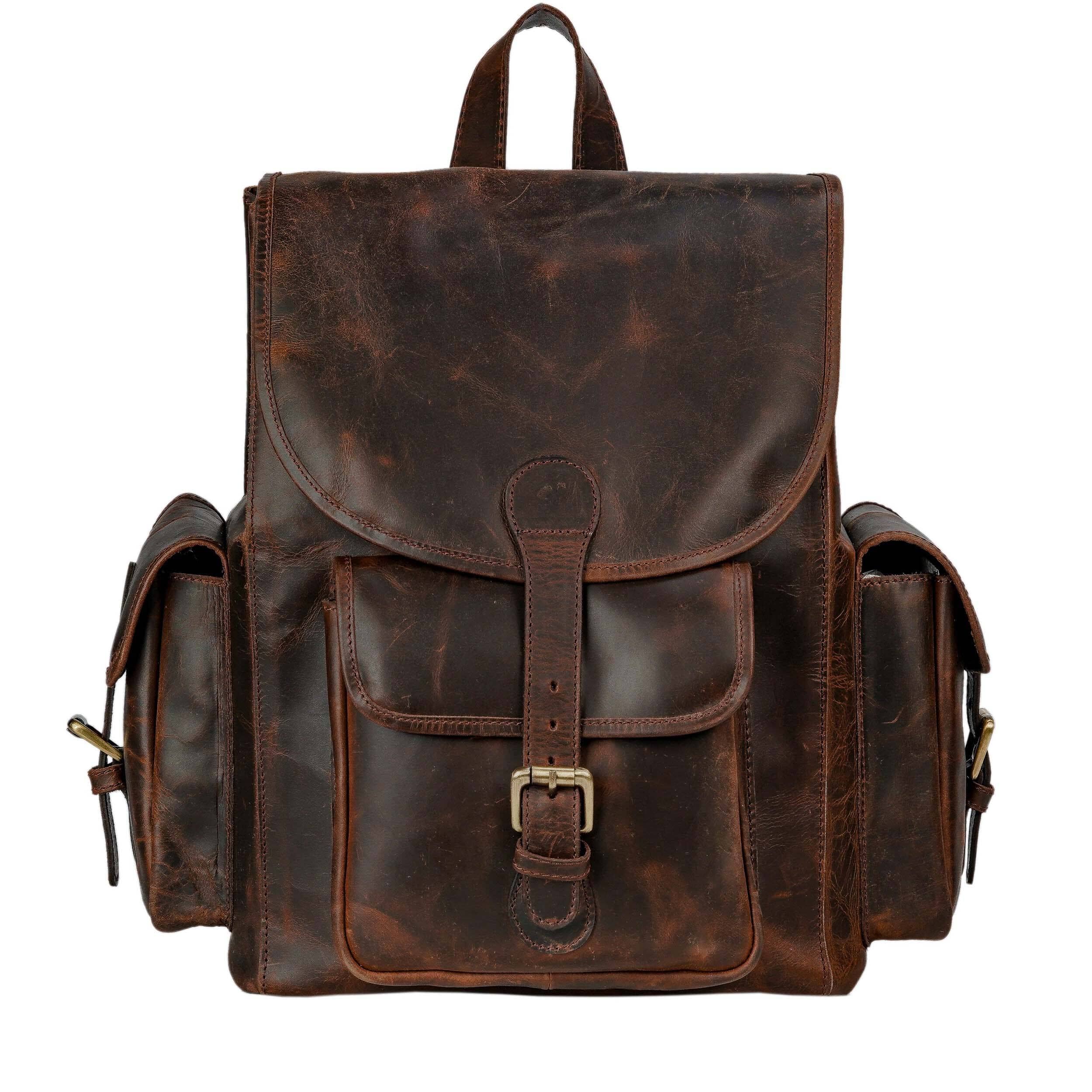 Classy Leather Bags – Mochila - Unissexo por atacado – O Capíz Rugged0
