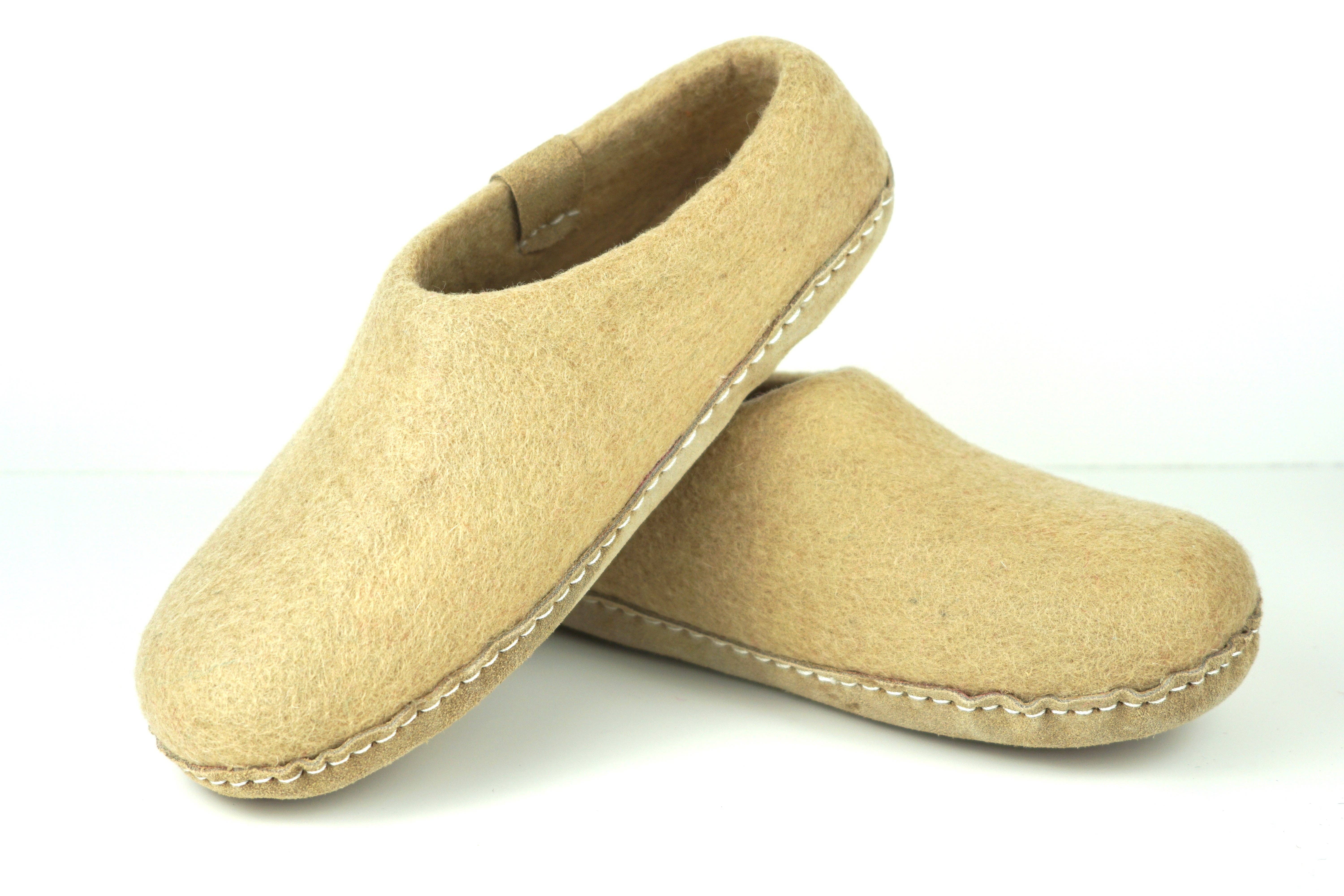 The Cottager - Vente Chaussons – unisexe - Crème d'Érable Shlips4