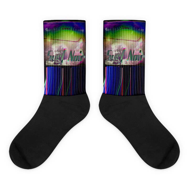 Surf Noir Socks for wholesale by TECHNOIRCANDY