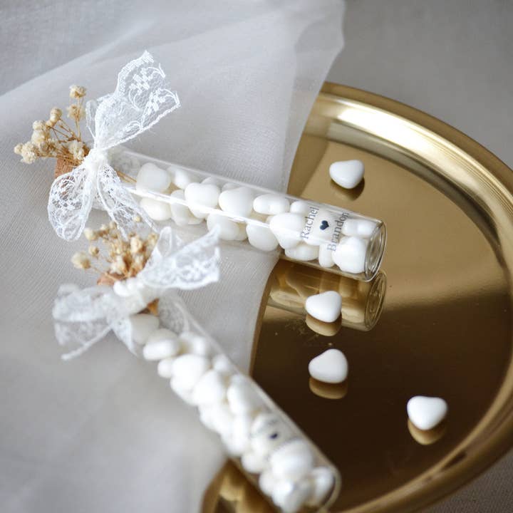 Uniq Favors - Wholesale Party Favor - Candy in Tube Bottle Favors, Unique Favors for Engagement