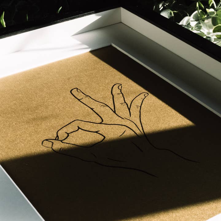 OK hand gesturesA4 for wholesale by Dungarees + Squeegees