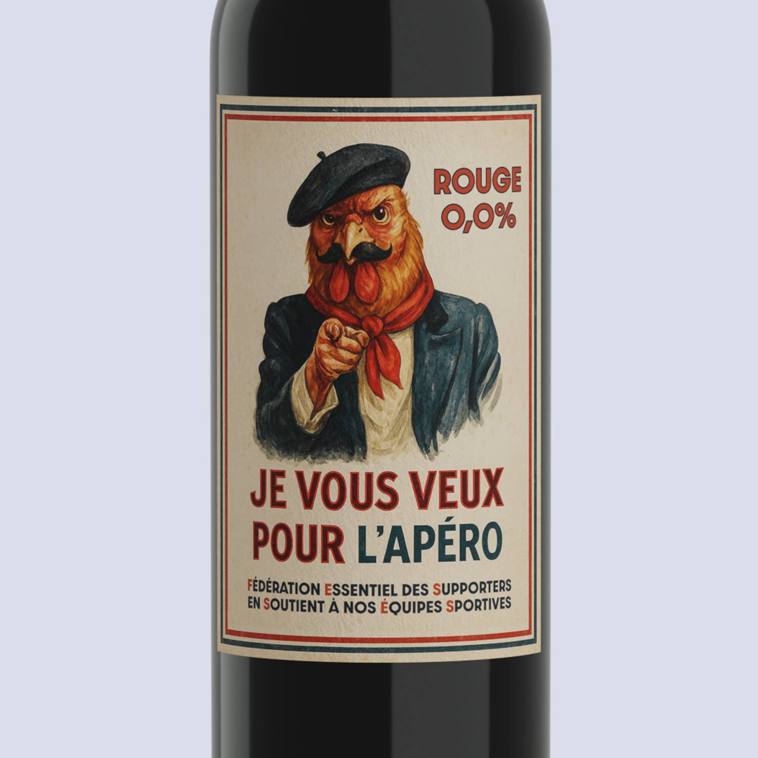 Les Compagnons du Canon - Wholesale Non-Alcoholic Spirits/Wine/Beer - Alcohol-free - I want you for the aperitif - Alcohol-free red wine1