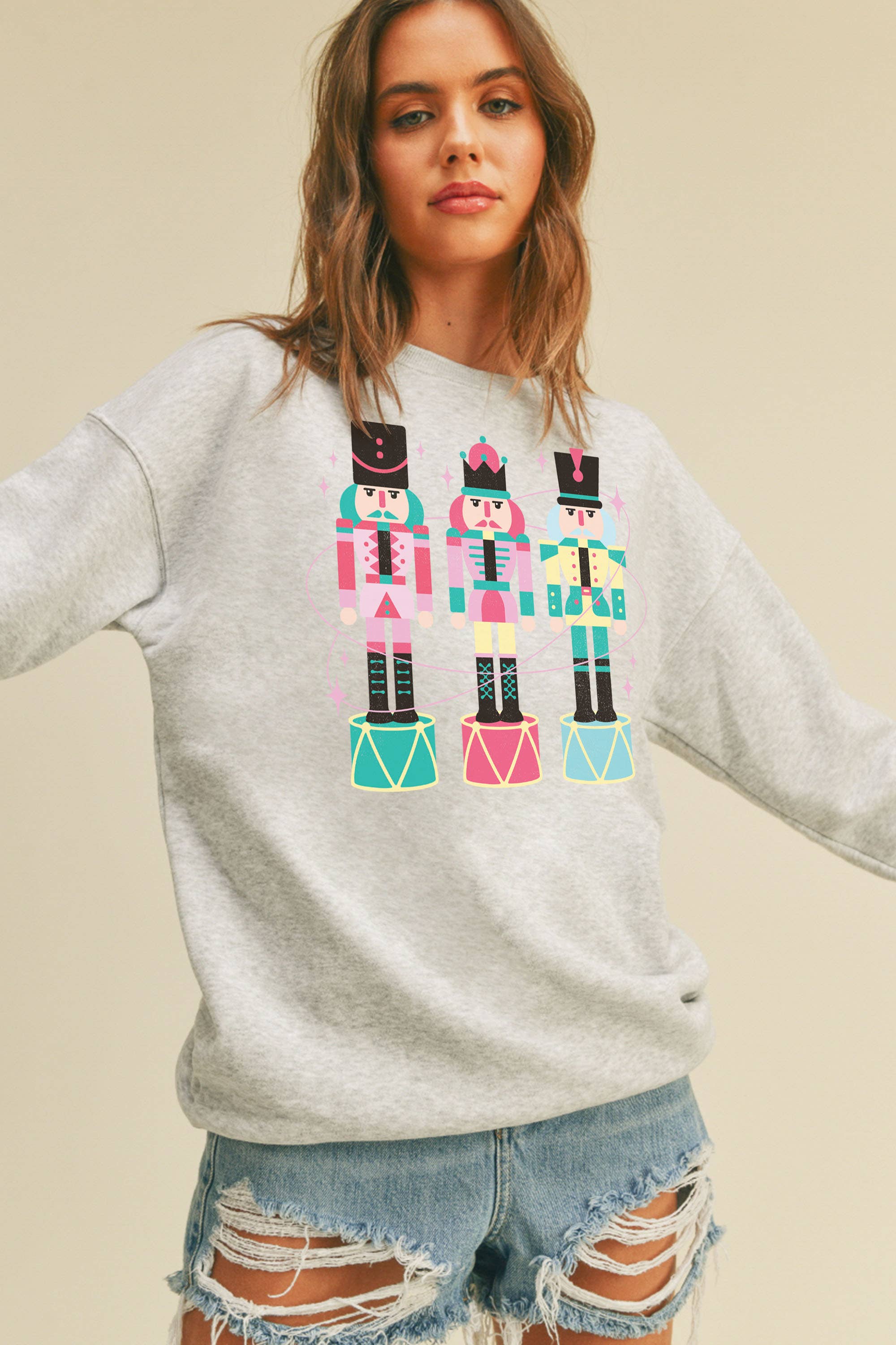 Honestee - Wholesale Sweatshirt - Women's - The Nutcracker Long Sleeve Sweatshirt2