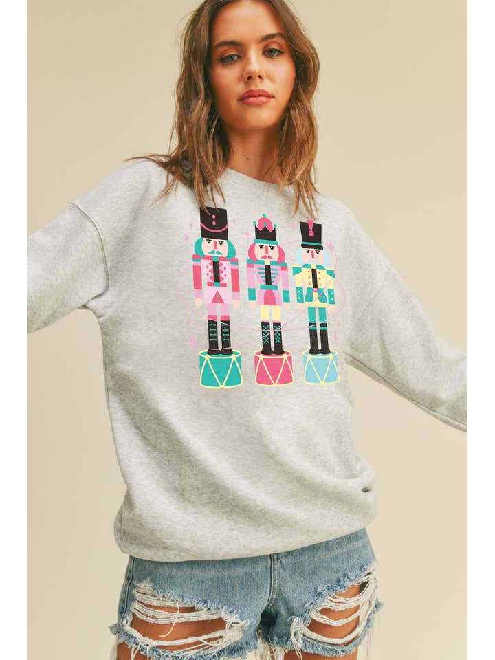 Honestee - Wholesale Sweatshirt - Women's - The Nutcracker Long Sleeve Sweatshirt2