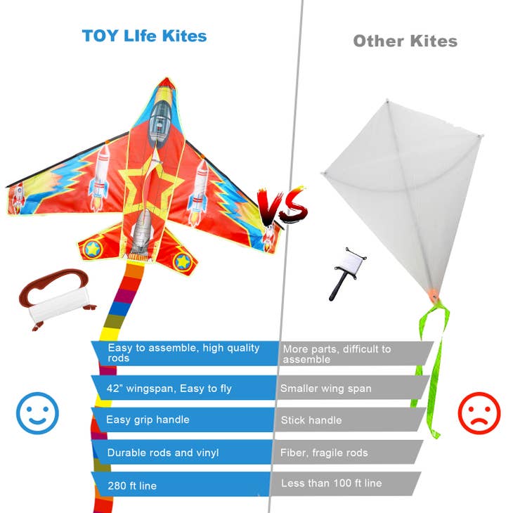 Mint's Colorful Life Kite Kits (10 Pack)