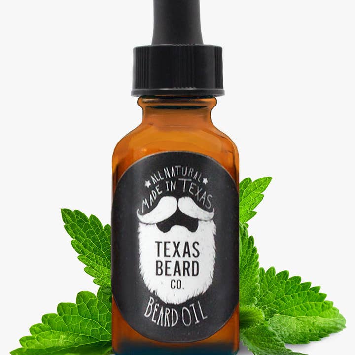 Mint Eucalyptus Beard Oil for wholesale by Texas Beard Company