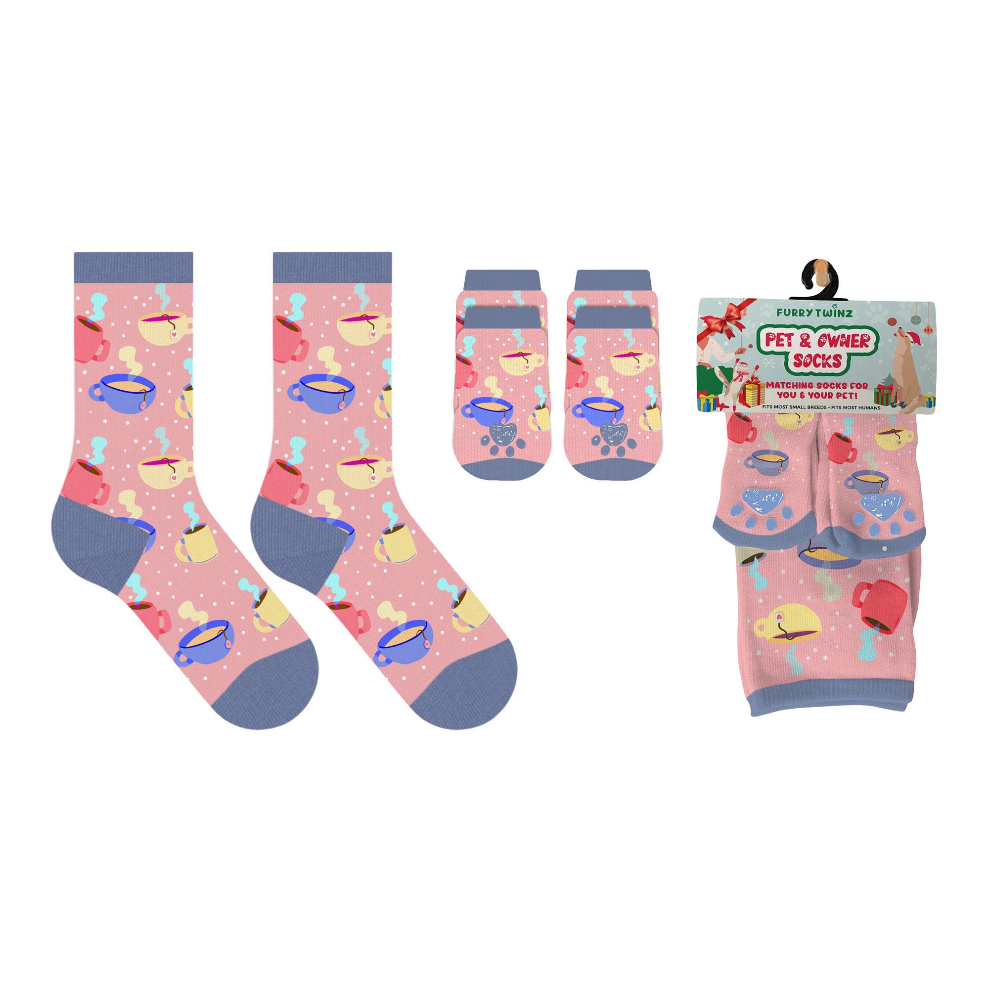 The American Gift Company (TAGCO) - Wholesale Pet Socks - Dog - Matching Pet And Owner Fun Socks64