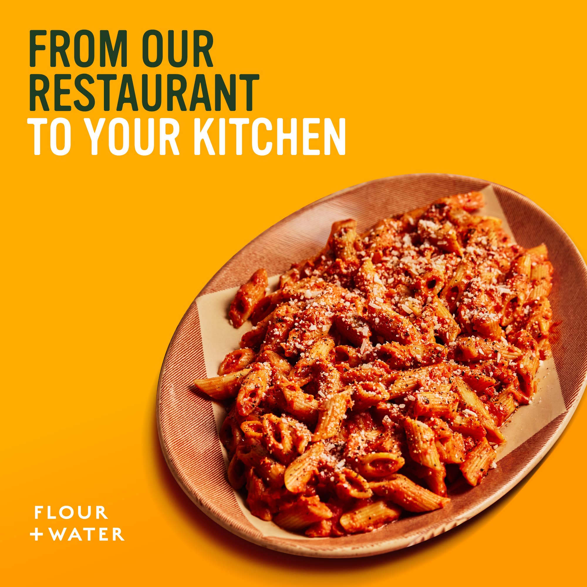 Flour + Water Foods - Wholesale Pasta - Organic Penne Pasta, Regenerative Farmed, 12oz1