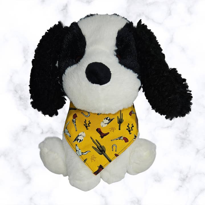 Barkriffic - Wholesale Pet Bandana - Dog - Western/ Reversible Snap-On Dog Bandana