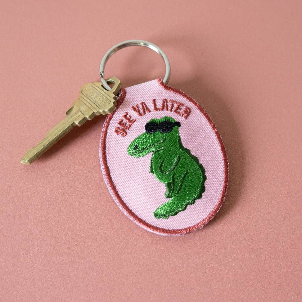 Lindy Stark Designs – wholesale Keychain – Women's – Later Gator Embroidered Keychain