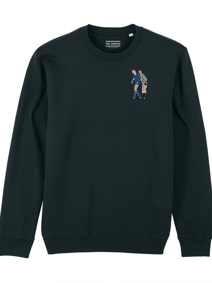 Vinnie Jones geborduurd sweatshirt voor wholesale door Foot Dimanche