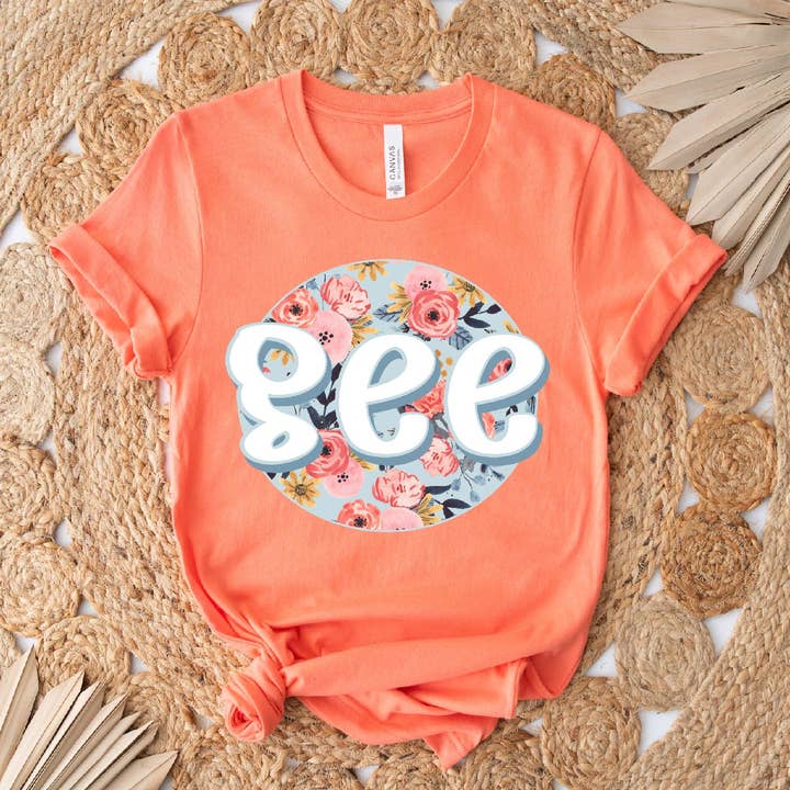 Gee- Floral Circle for wholesale by Southern Attitude Designs Inc