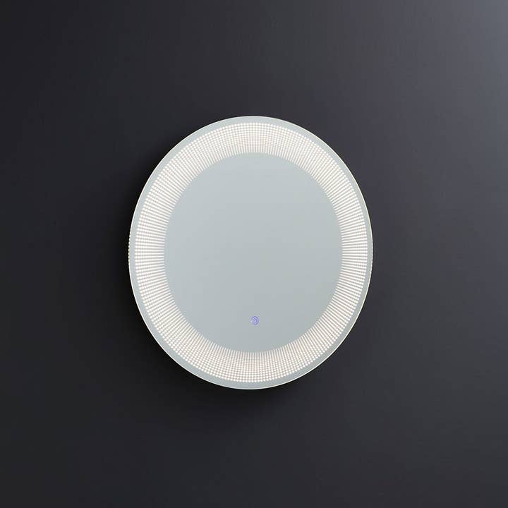 Espelho Redondo 60 cm Iluminação Led Acionamento Touch por atacado de Kodicebagno Srl