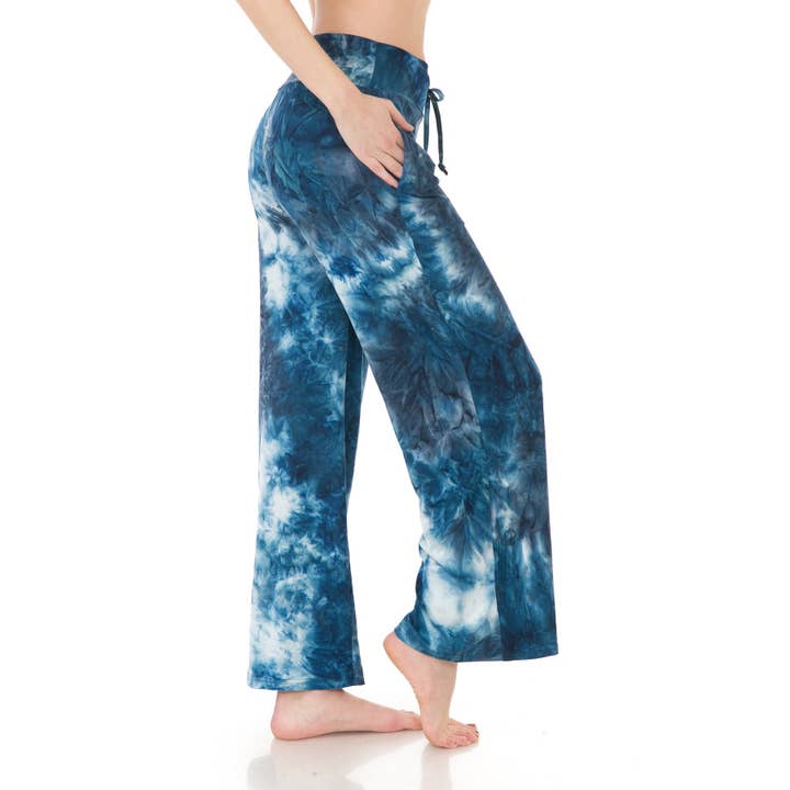 Pantalon de pyjama à imprimé doux au beurre avec cordon de serrage pour la vente par Leggings Depot