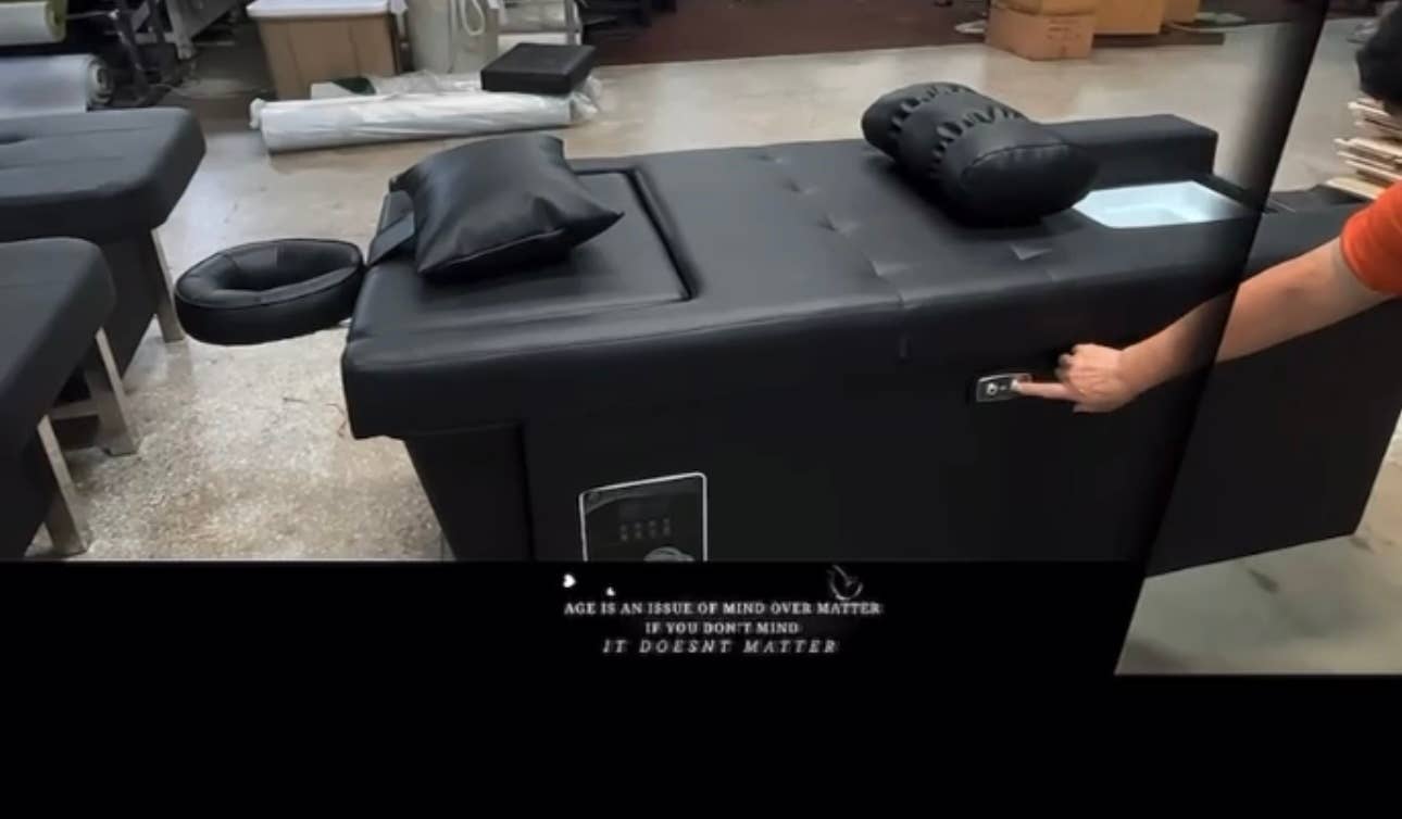 TOP SPA OUTLET - Wholesale Chair - Electric Hair spa bed and foot spa