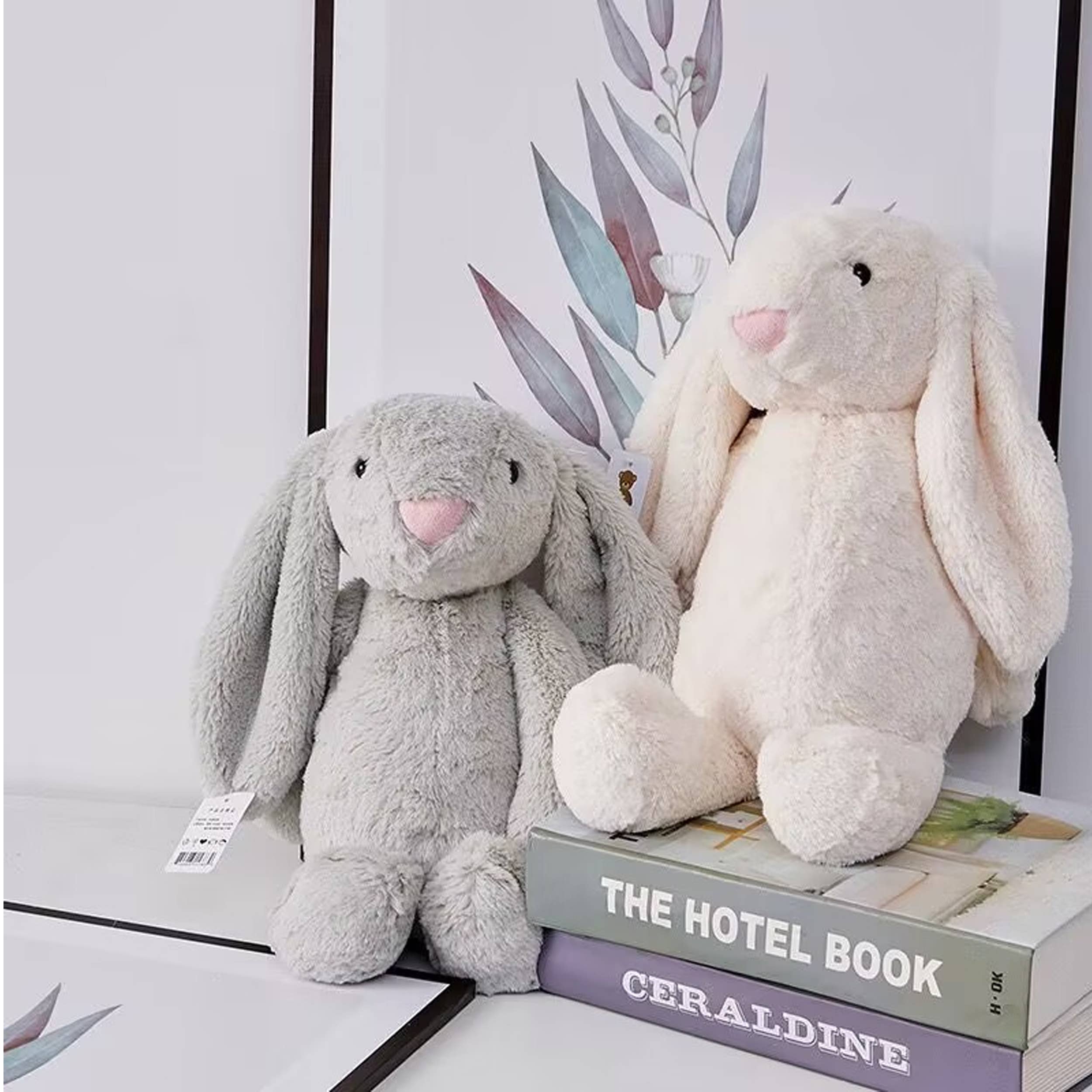 PR GROUPS LLC - Vendita all'ingrosso Peluche - Bambini e neonati - Giocattolo di peluche coniglio dalle orecchie lunghe - Assortito6