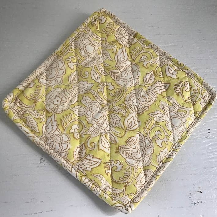 natural habitat - Wholesale Oven Mitt/Pot Holder - Potholder Rashmi Lemongrass