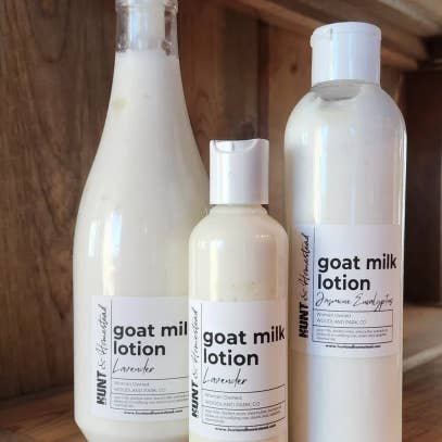 Goat Milk Lotion for wholesale by Hunt & Homestead