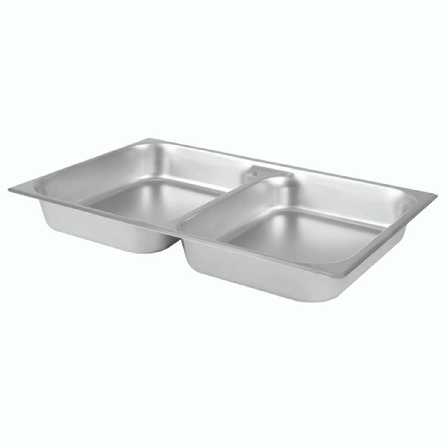 KT Supply - Wholesale Kitchen Storage/Organizer - Full Size 2 1/2"Deep 24 Gauge Steam Pans,Divided Pan0
