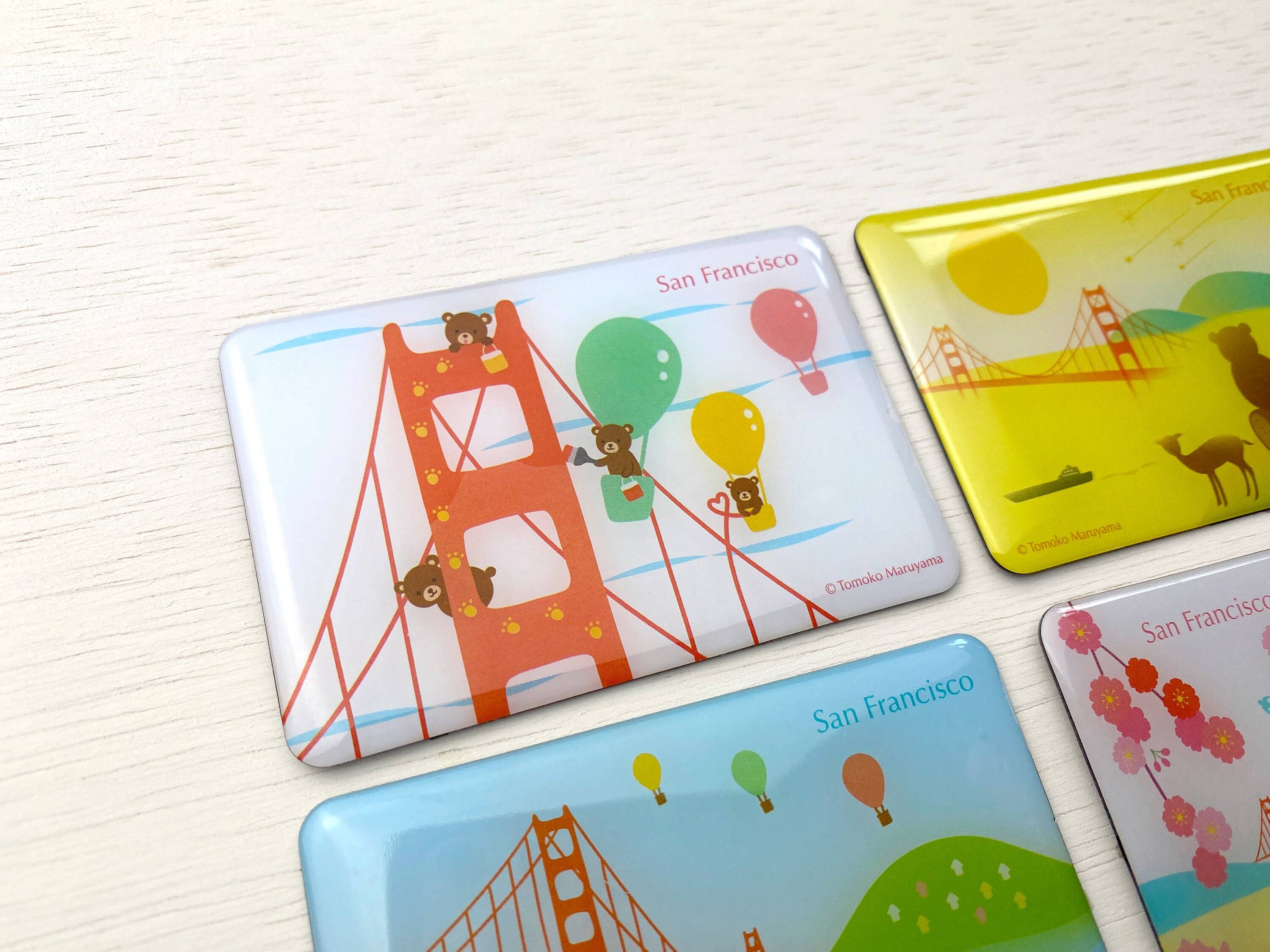 Tomoko Maruyama - Wholesale Magnet - San Francisco Magnets8