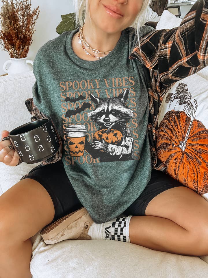 Spooky Raccoon Vibes 🦝 for wholesale by Highland Cactus