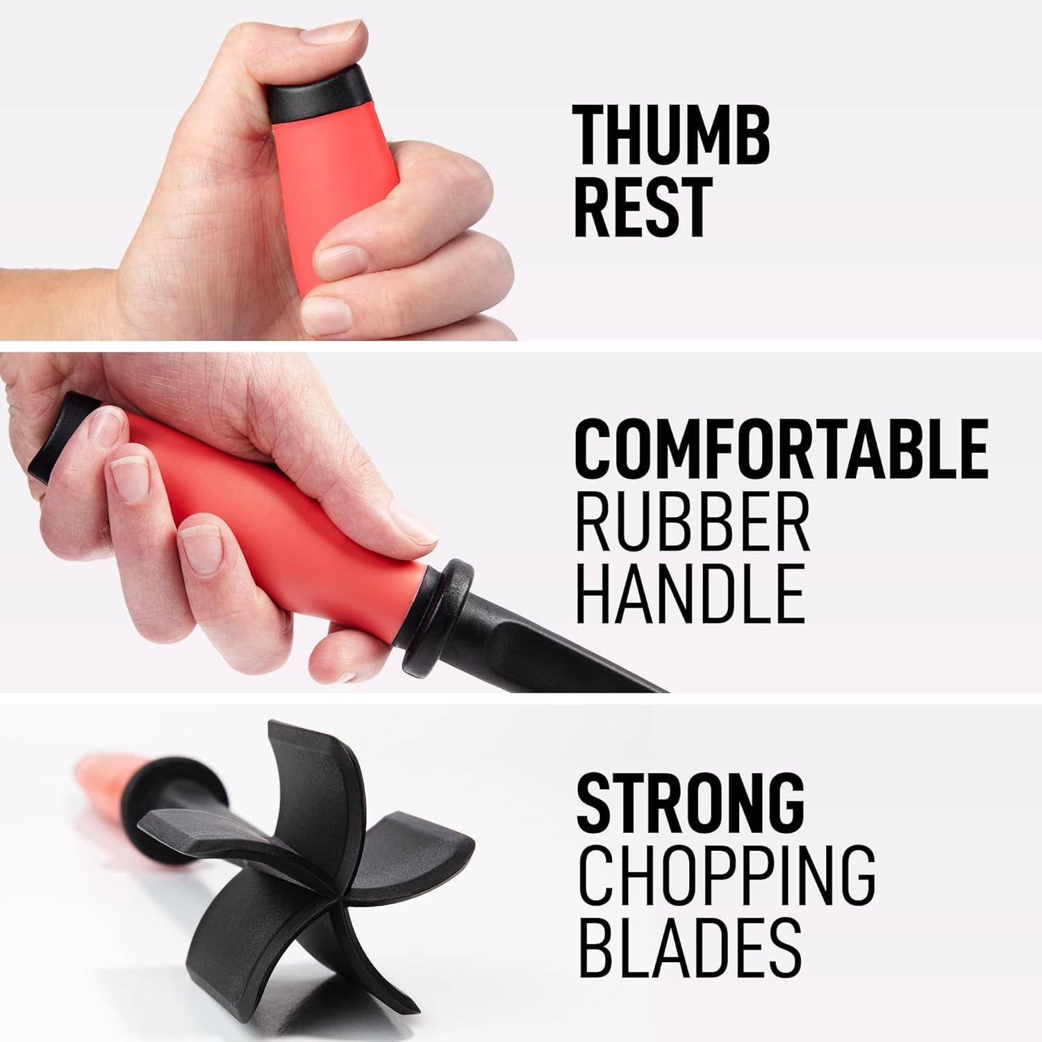 Zulay Kitchen - Wholesale Kitchen Tool/Gadget - Premium Ground Meat Chopper Tool15