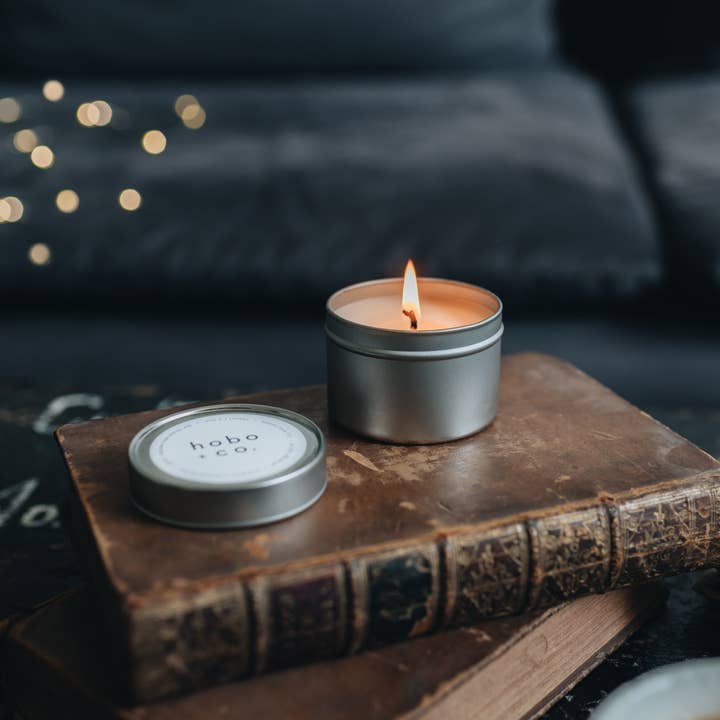hobo + co. candles - Wholesale Travel Candles - 'Congratulations' Scented Soy Travel Tin Candle