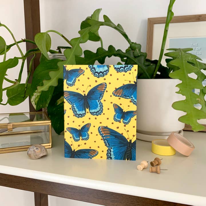 Yeppie Paper – Großhandel Notizbücher – Rotgeflecktes Notizbuch mit lila1