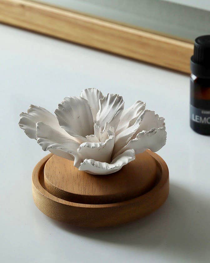 Anoq - Wholesale Reed Diffuser - Hibiscus Fragrance Diffuser - Porcelain Room Diffuser3